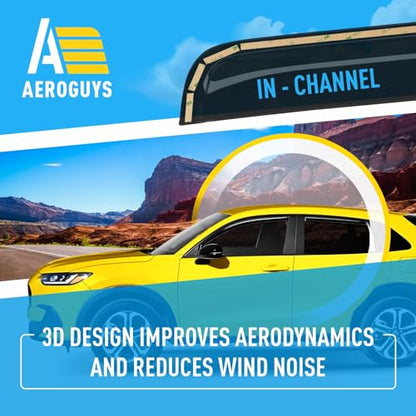 Extra Durable Window Deflectors in (For Honda HR-V 23-26)
