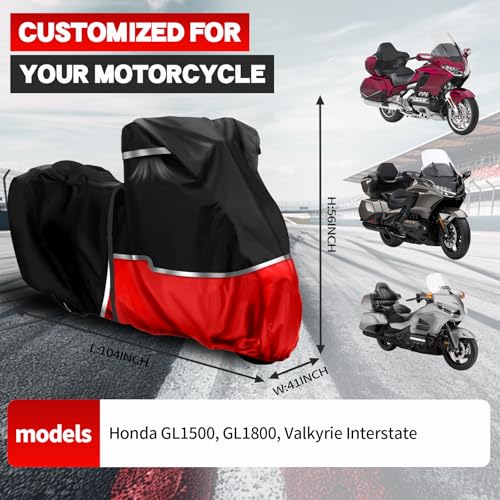 Motorcycle Cover for Honda GL1500 (Honda Touring)