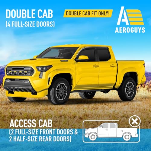 Extra Durable Window Deflectors Tape (For Toyota Tacoma 24-26)