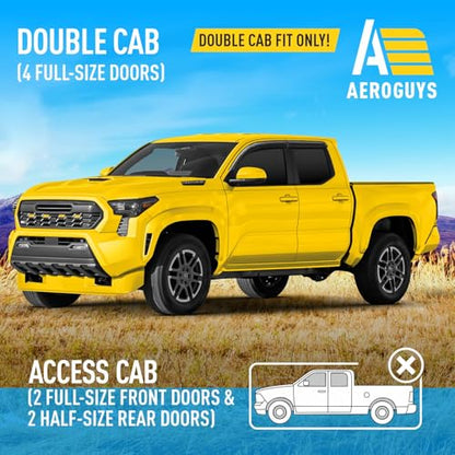 Extra Durable Window Deflectors Tape (For Toyota Tacoma 24-26)