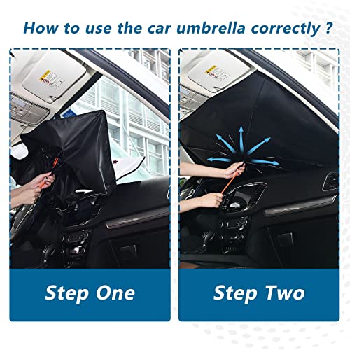 Purple Pink Anime Kawaii Eyes Windshield Sun Shade Umbrella Foldable Car Front Window Sunshade Blocks UV Rays Heat Keep Vehicle Cool (multi 20)