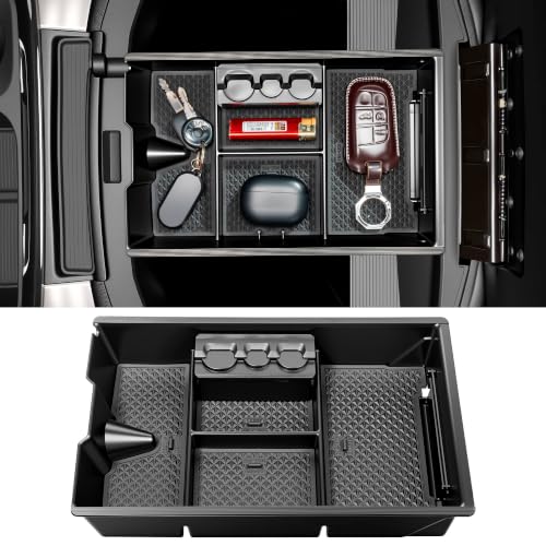 Lower Center Console Organizer Fit for Dodge Ram 1500 2009 (Fit for Dodge RAM 2013-2018 B)