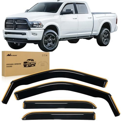 in Channel Window Visors for Ram 1500 Crew Cab 2009 (Ram 1500 2009-2018 Crew Cab)