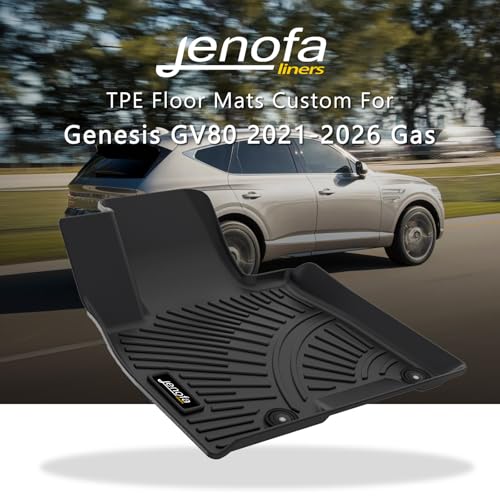 Floor Mats for Genesis GV80 5 Seats 2021 (36 For GV80 2021-2026)