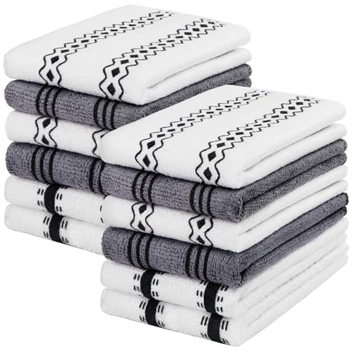 Microfiber Cleaning Cloth (White/Grey)