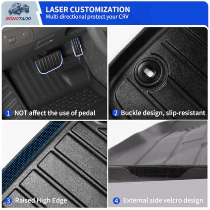 Floor Mats Set for 2023 (Fit 2023-2026 Lower Deck / Trunk Mats + Backrest Mats + Floor Mats)
