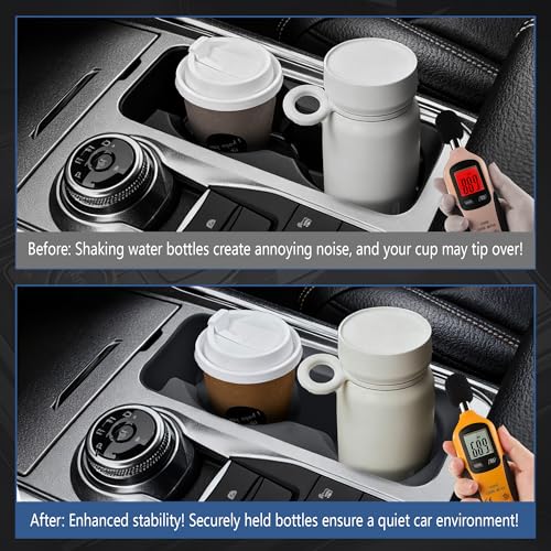 Cup Holder Inserts for Ford Explorer 2020 (For Ford Explorer 2020-2024)