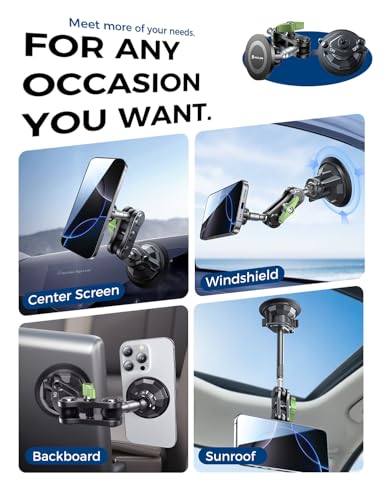 Magnetic Car Phone Holder (Extended)