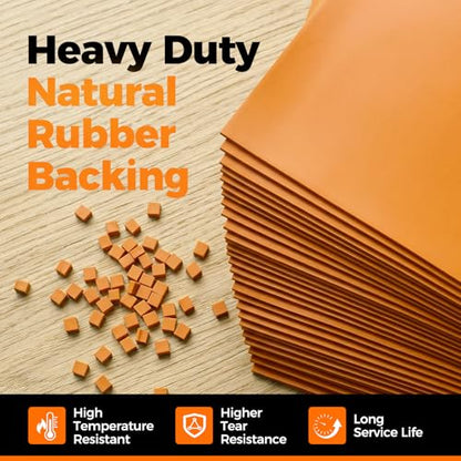 Heavy Duty Oil Spill Mat 32"X32" (Black / 32"L x 32"W x 0.25"Th (Rectangular))