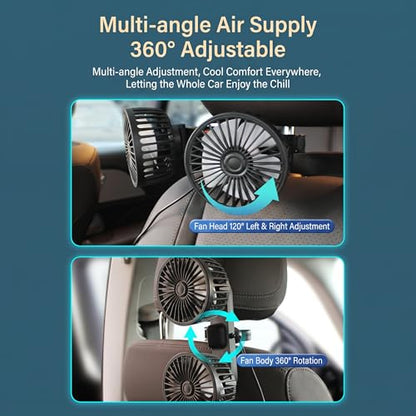 Backseat Car Fan