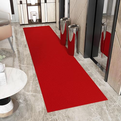 3x26 Hallway Runner Rug (Red / 2'7" x 26' (Runner))