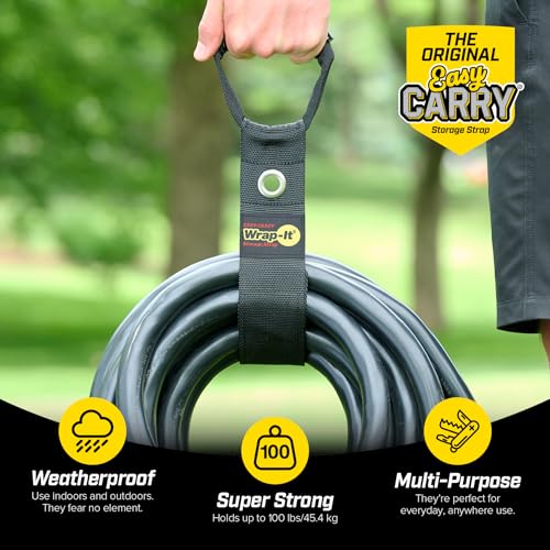 Easy Carry Wrap (22" (2 Pack) with Grommet / Black)