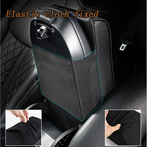 Car Center Console Cover (Black / Texture 2)
