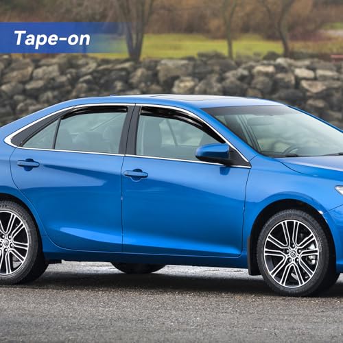 Window Visors Rain Guards for 2012 (2012-2017 toyota Camry)