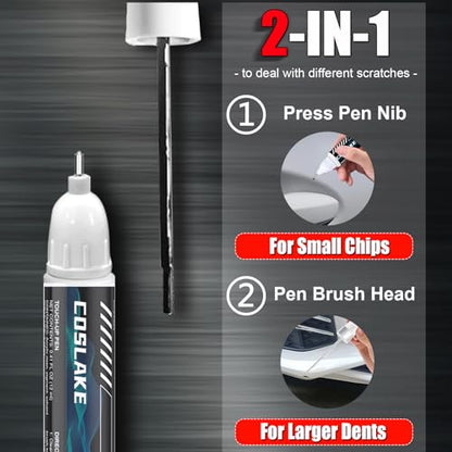Car Touch Up Paint (Billet Silver Metallic(PSC/JSC) for 2025 RAM 1500/2024 RAM 1500/2023 RAM 1500/2024 RAM 2500)