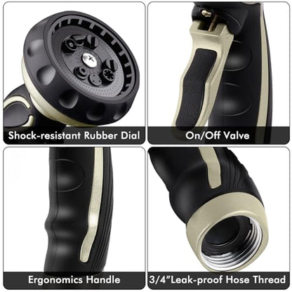 Hose Nozzle with Easy Self (Bronze)