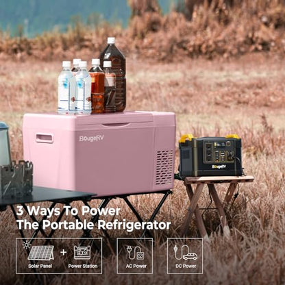 12v refrigerator 23 Quart (23 Quart / Pink)