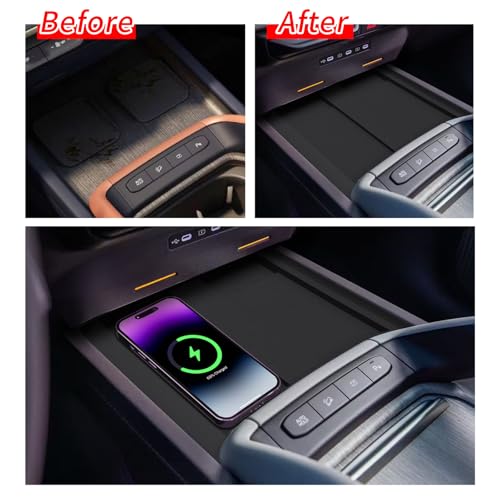 Center Console Wireless Charging Mat for Kia Telluride 2027 (Wireless Charging Mat)