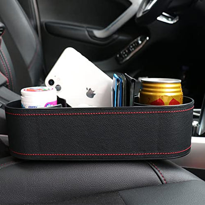 Car Cup Holder Seat Gap Organizer (black)