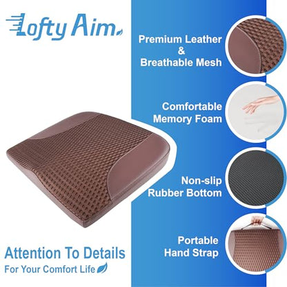 Car Seat Cushion (Brown)