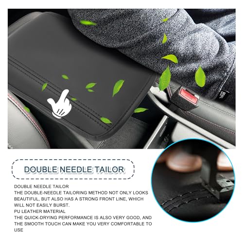 2024 2025 2026 Kona Armrest Cover for 2026 Hyundai Kona Accessories Center Console Cover 2024 Kona Armrest Cover Protector Compatible with 2024 2025 2026 Hyundai Kona SE (2024+ Hyundai Kona)