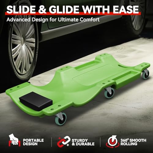 40 in Low Profile Under (Green / 40" L)