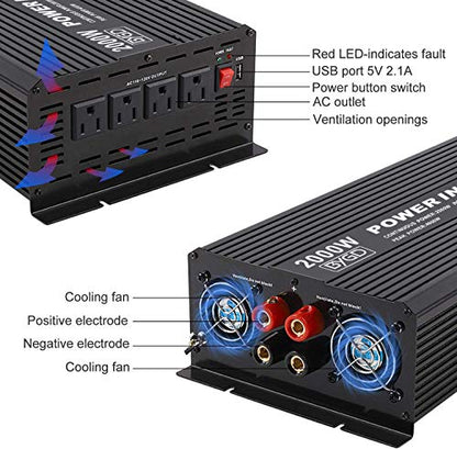 2000W Car Power Inverter (2000W)