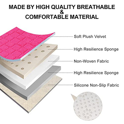 Comfortable Car Seat Covers Universal Back (Pink)