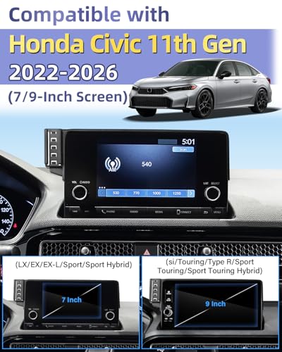 Car Phone Mount for 11th Gen Honda Civic 2022 (Honda Civic 2022-2026 (7/9 inch) / Magsafe)