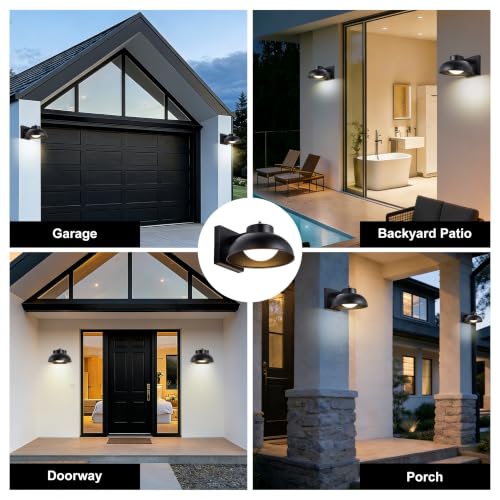 Black Exterior Light Fixtures (Black)