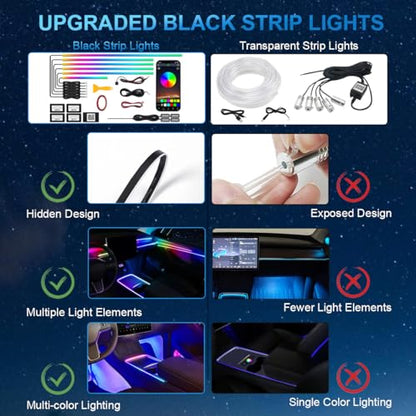 Dreamcolor Interior Car Strips Lights (Dreamcolor 14 in 1)