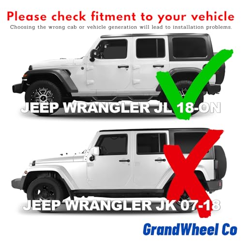 Window Deflectors Smoke Tinted In (For Wrangler JL 18-26 In-channel.)