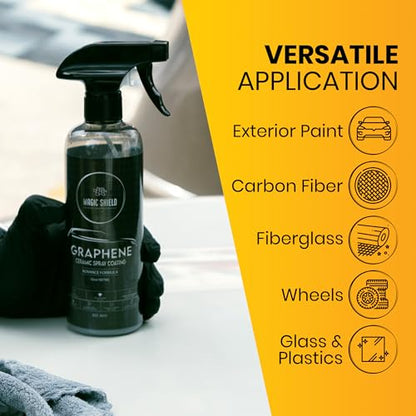 Graphene Ceramic Spray Coating for Cars (16 Fl Oz (Pack of 1))