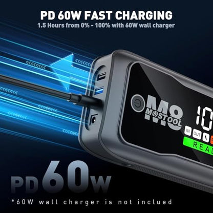 5000A Car Jump Starter (Gray / 5000A)