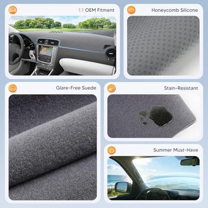 Gray Dash Cover for 2006 (06-13 Lexus is(Gray))