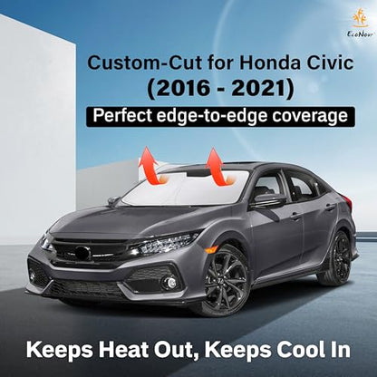 Windshield Sun Shade for Honda Civic 2016