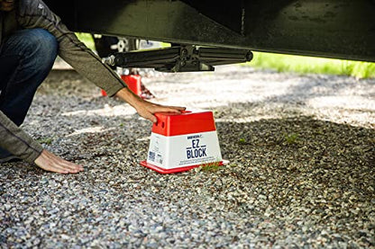 RV Accessories (EZ-Block - 4 Pack / Red)