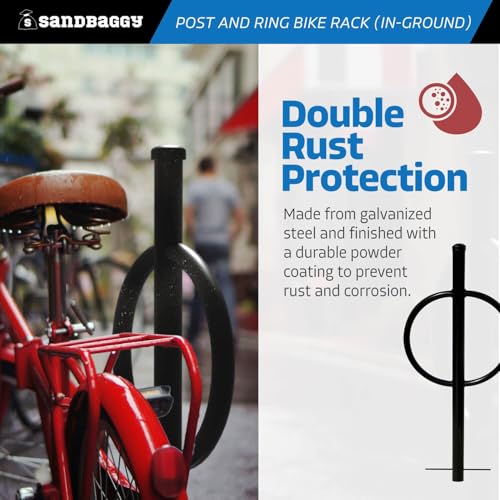 Post and Ring Rack (Black)