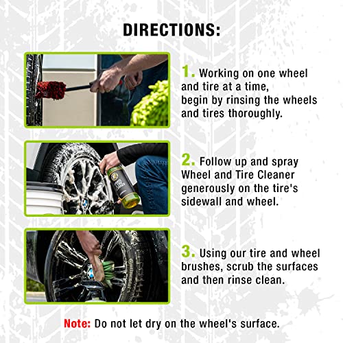 Wheel & Tire Cleaner (16 Fl Oz (Pack of 1))