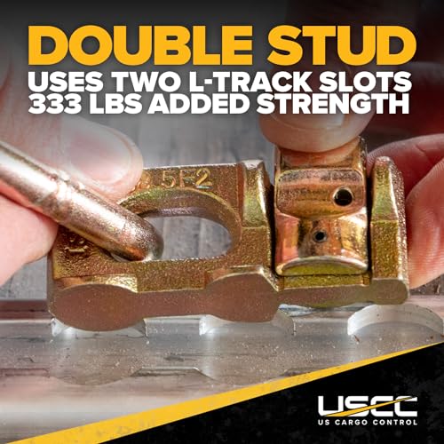 Double Stud L Track Fittings with Pear Link (100 units)