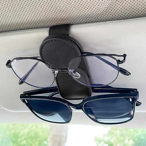 Sunglasses Holder for Car Visor (gray / 1 Pack)