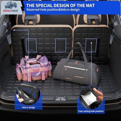 Cargo Mat & Backrest Mats for 2024 2025 2026 Chevrolet Traverse
