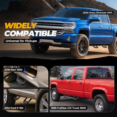 Universal Side Step for Pickups & Trucks (Black)