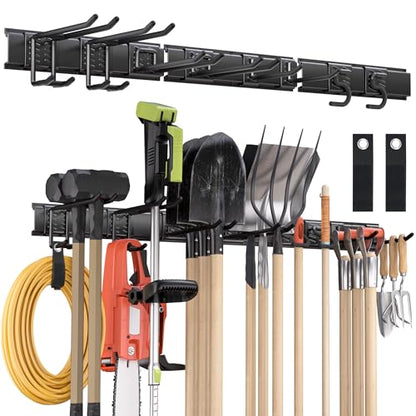 Garden Tool Organizer Wall Mount (48")