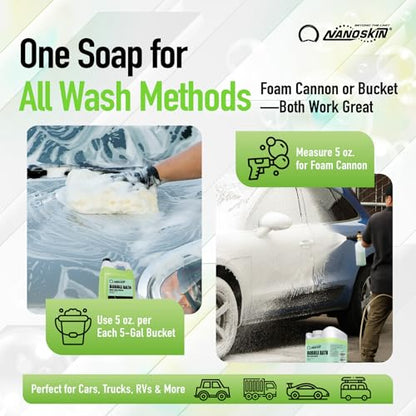 BUBBLE BATH Foaming Car Wash Shampoo (3840 Fl Oz (Pack of 1))