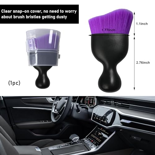 Car Detailing Brush (Pure Purple / 1 PC)