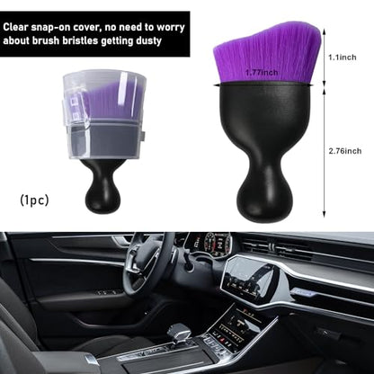 Car Detailing Brush (Pure Purple / 1 PC)