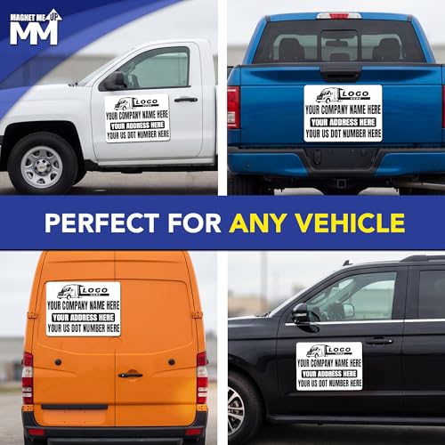 Custom Car Magnet 16x22 Inch 2 Pack (16" x 22" US DOT)