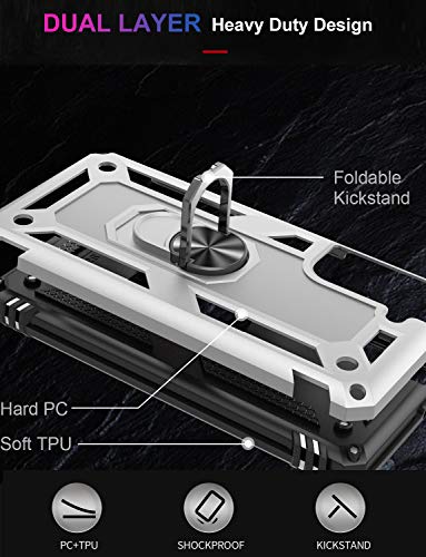 for Galaxy S21 Plus Case (Galaxy S21 Plus (Medium 6.7") / Silver)
