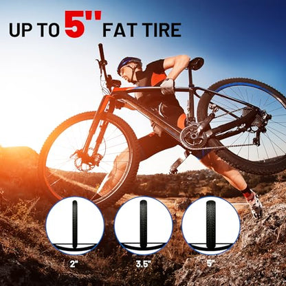 Foldable 2 Bike Rack (2-Bike Rack+200LBS (Hooks Design))